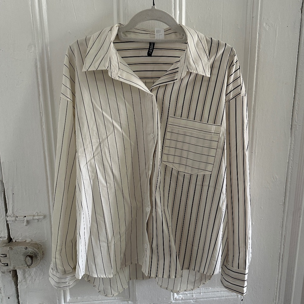H&M Cotton Button Down Top